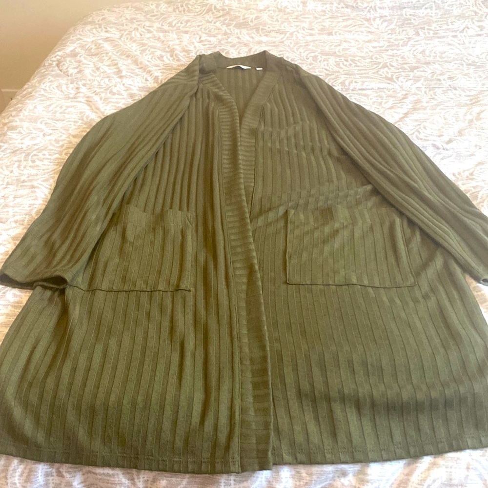 Dark Green Cardigan
